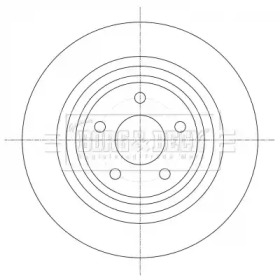 BORG & BECK bbd5385 -  Тормозной диск